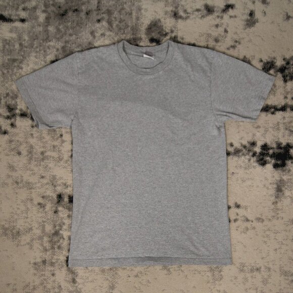 Vintage 2000s Supreme Grey Blank T-Shirt - Picture 1 of 3